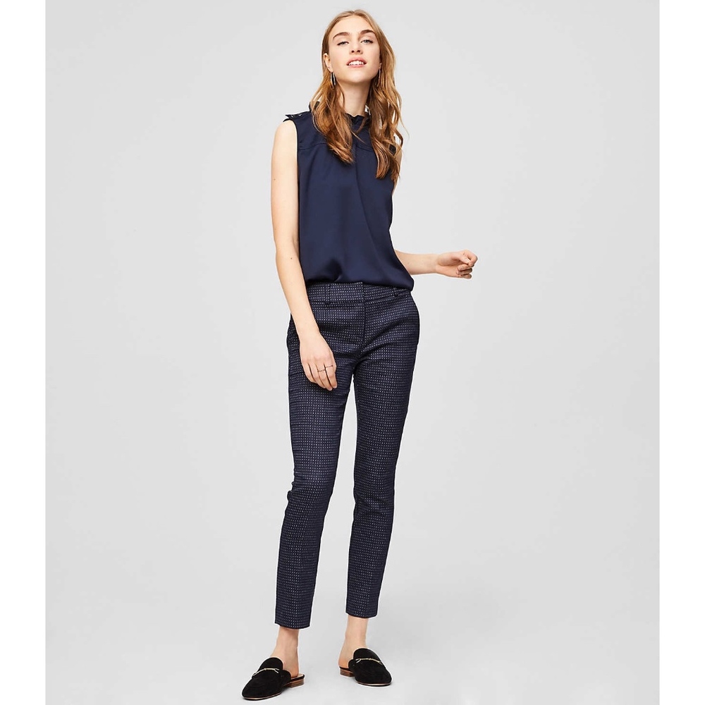 NWOT Ann Taylor LOFT Marisa Skinny Fit Pants 10P